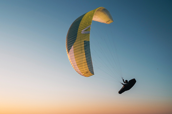 voile de parapente EN B