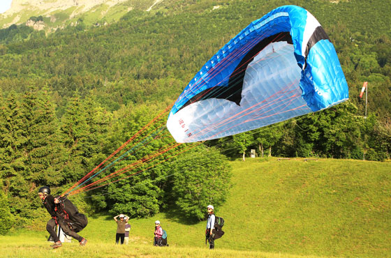 Voile de parapente EN A