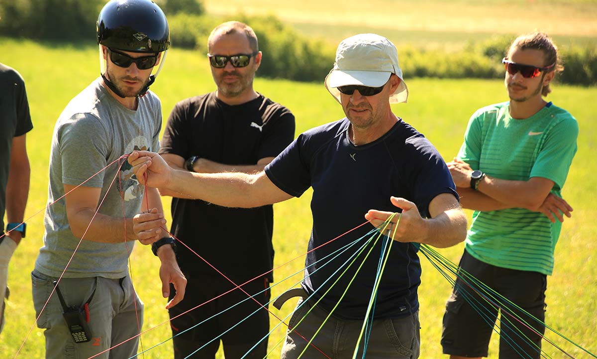 stage pour apprendre parapente