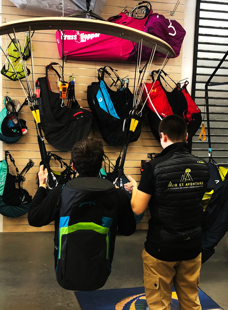 reglage sellette parapente