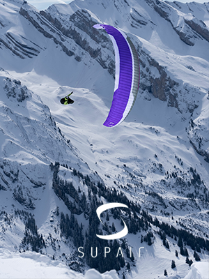 Ailes de parapente SUPAIR
