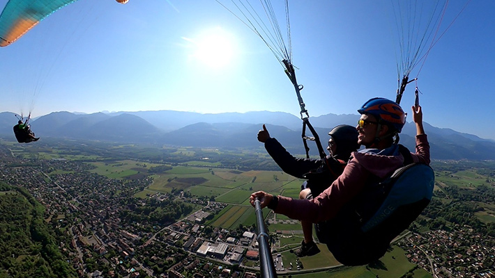 bapteme parapente enfant