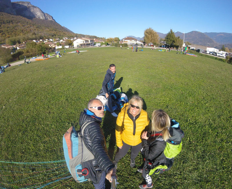 bapteme de parapente enfant a saint hilaire